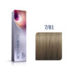 Wella Illumina Color 7/81 Medium Pearl Ash Blonde 60ml
