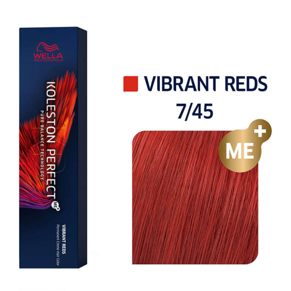 Wella Professionals Koleston Perfect Me Vibrant Reds 7/45 60ml